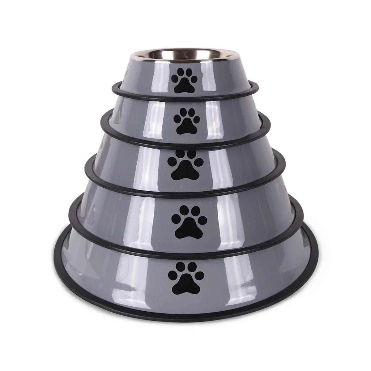 1PC Stainless Steel Pet Bowl Cat Bowl Dog Food Bowl Multi - Specification Anti - fall Food Bowl Food Bowl Feeding Pet Supplies - PawfectCo