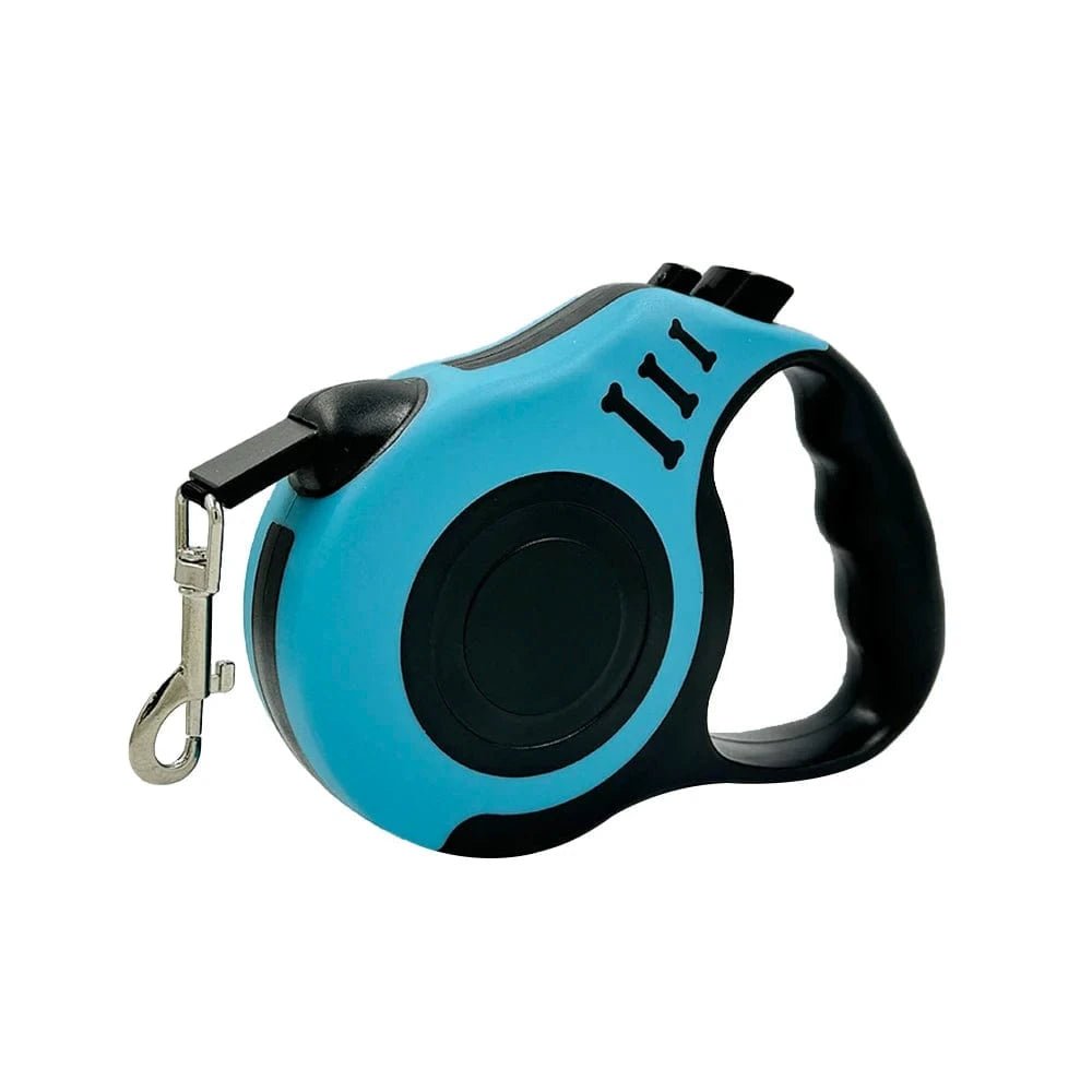 3m 5m Dog Leash for Small Dogs Cat Automatic Retractable Durable Nylon Lead Puppy Outdoor Travel Walking Hiking Traction Rope - PawfectCo