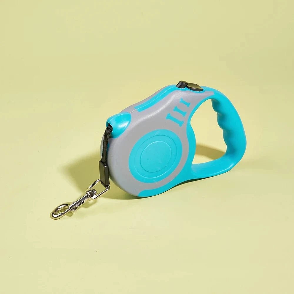 3m 5m Dog Leash for Small Dogs Cat Automatic Retractable Durable Nylon Lead Puppy Outdoor Travel Walking Hiking Traction Rope - PawfectCo