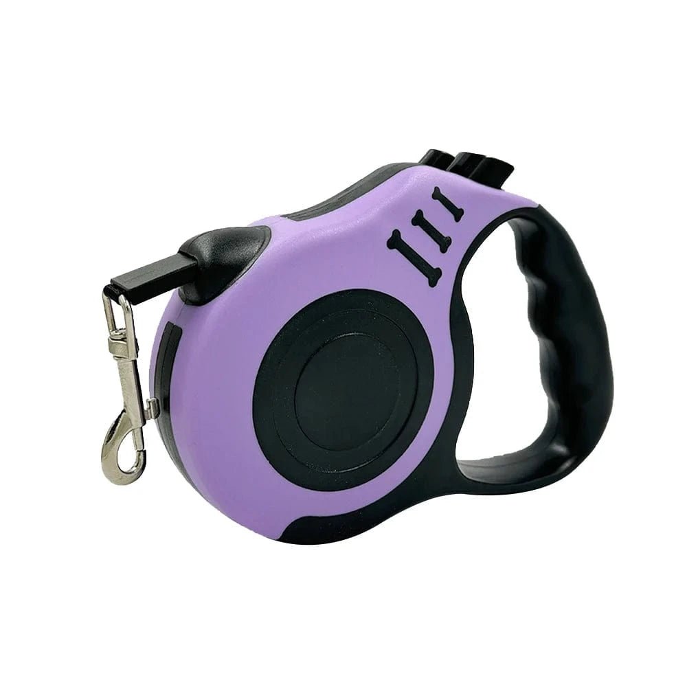 3m 5m Dog Leash for Small Dogs Cat Automatic Retractable Durable Nylon Lead Puppy Outdoor Travel Walking Hiking Traction Rope - PawfectCo
