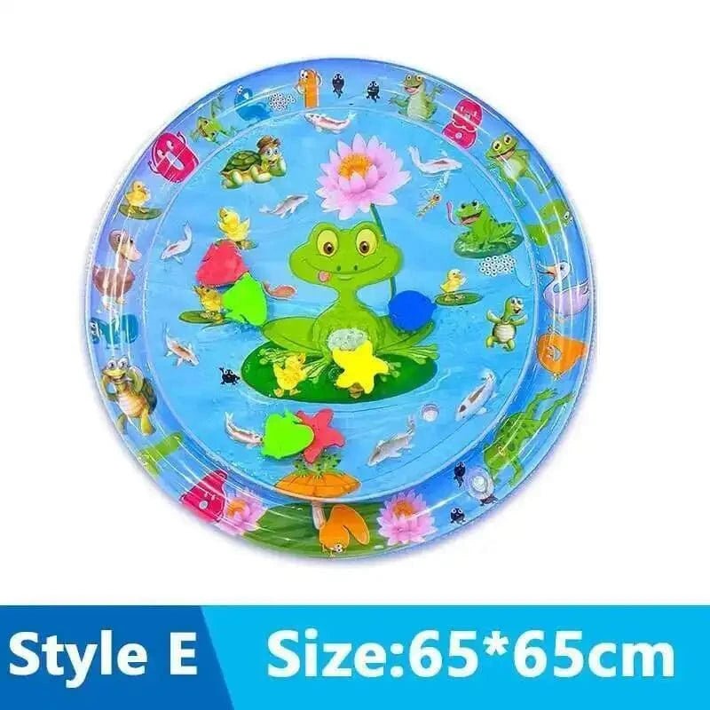 Cats Sensory Water Play Mat With Fish Thickened Inflatable Water Bed Dog Pet Play Sensory Toy Water For Pet Play Interactive Fun - PawfectCo