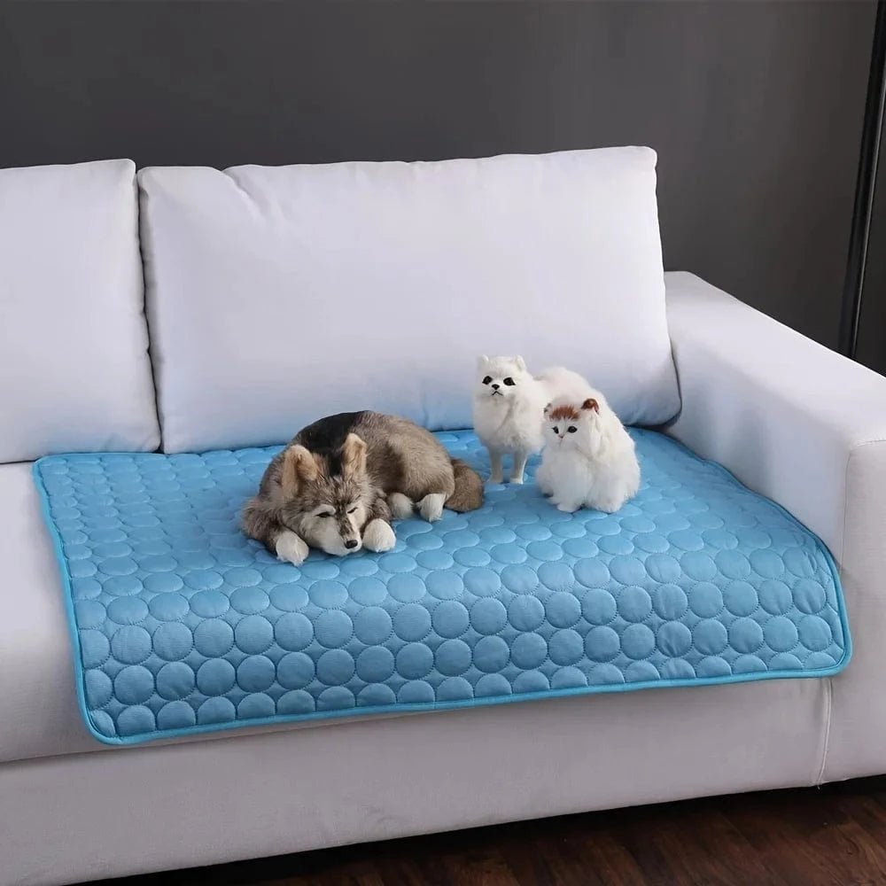 Dog Cooling Mat Summer Pet Cold Bed Extra Large For Small Big Dogs Pet Accessories Cat Durable Blanket Sofa Cat Ice Pad Blanket - PawfectCo