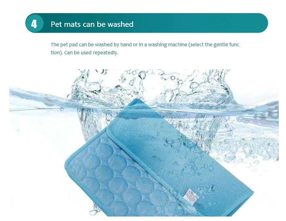 Dog Cooling Mat Summer Pet Cold Bed Extra Large For Small Big Dogs Pet Accessories Cat Durable Blanket Sofa Cat Ice Pad Blanket - PawfectCo