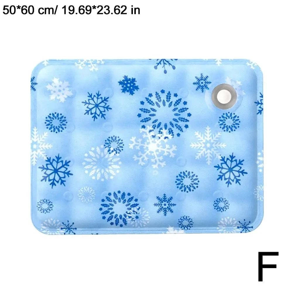 Dog Cooling Mat Summer Portable Pet Cool Pad Summer Ice Cool Comfort Water Durable Sofa Blanket For Small Medium Large Dogs Cats - PawfectCo