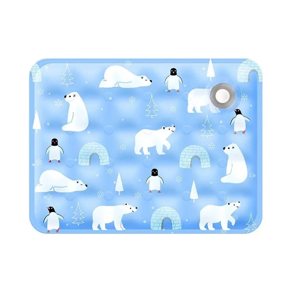 Dog Cooling Mat Summer Portable Pet Cool Pad Summer Ice Cool Comfort Water Durable Sofa Blanket For Small Medium Large Dogs Cats - PawfectCo
