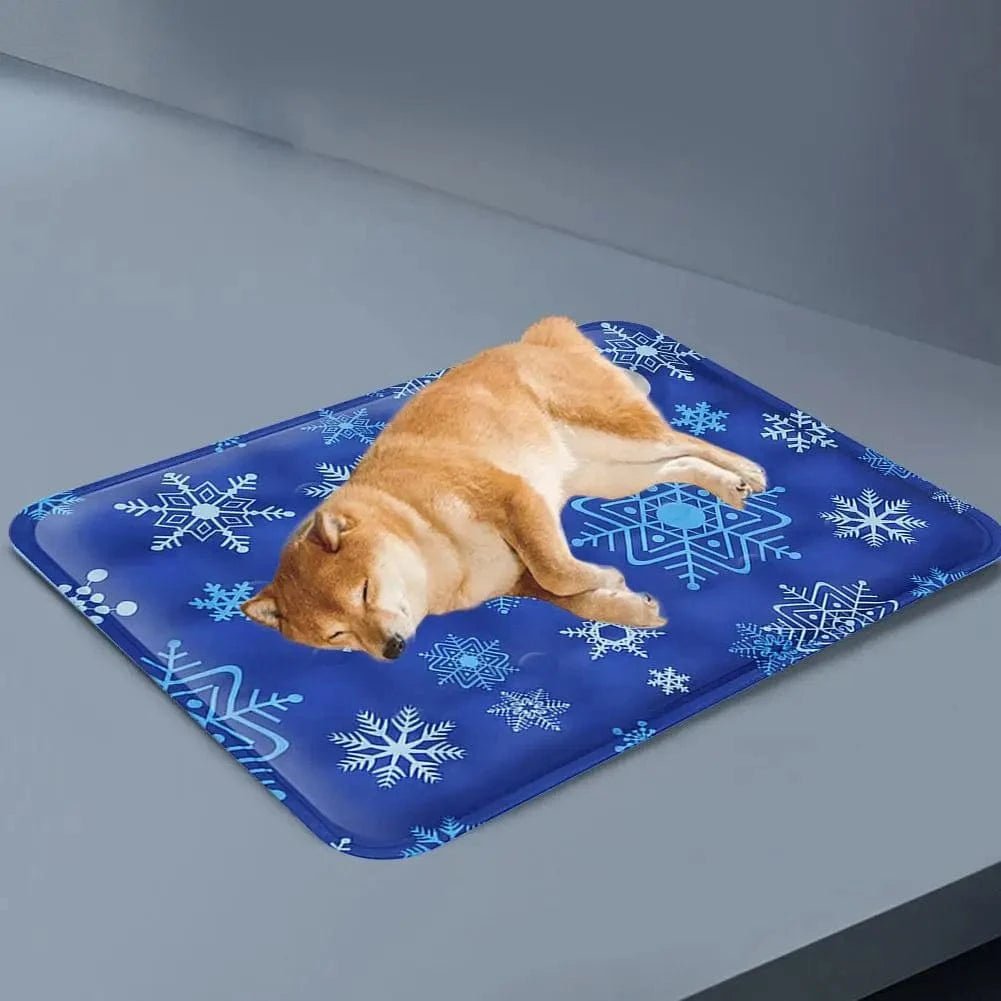 Dog Cooling Mat Summer Portable Pet Cool Pad Summer Ice Cool Comfort Water Durable Sofa Blanket For Small Medium Large Dogs Cats - PawfectCo