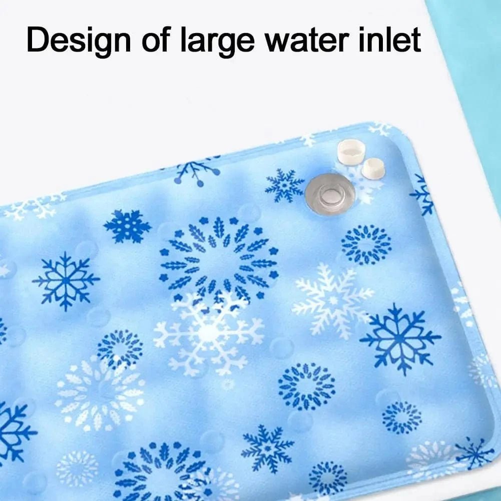 Dog Cooling Mat Summer Portable Pet Cool Pad Summer Ice Cool Comfort Water Durable Sofa Blanket For Small Medium Large Dogs Cats - PawfectCo