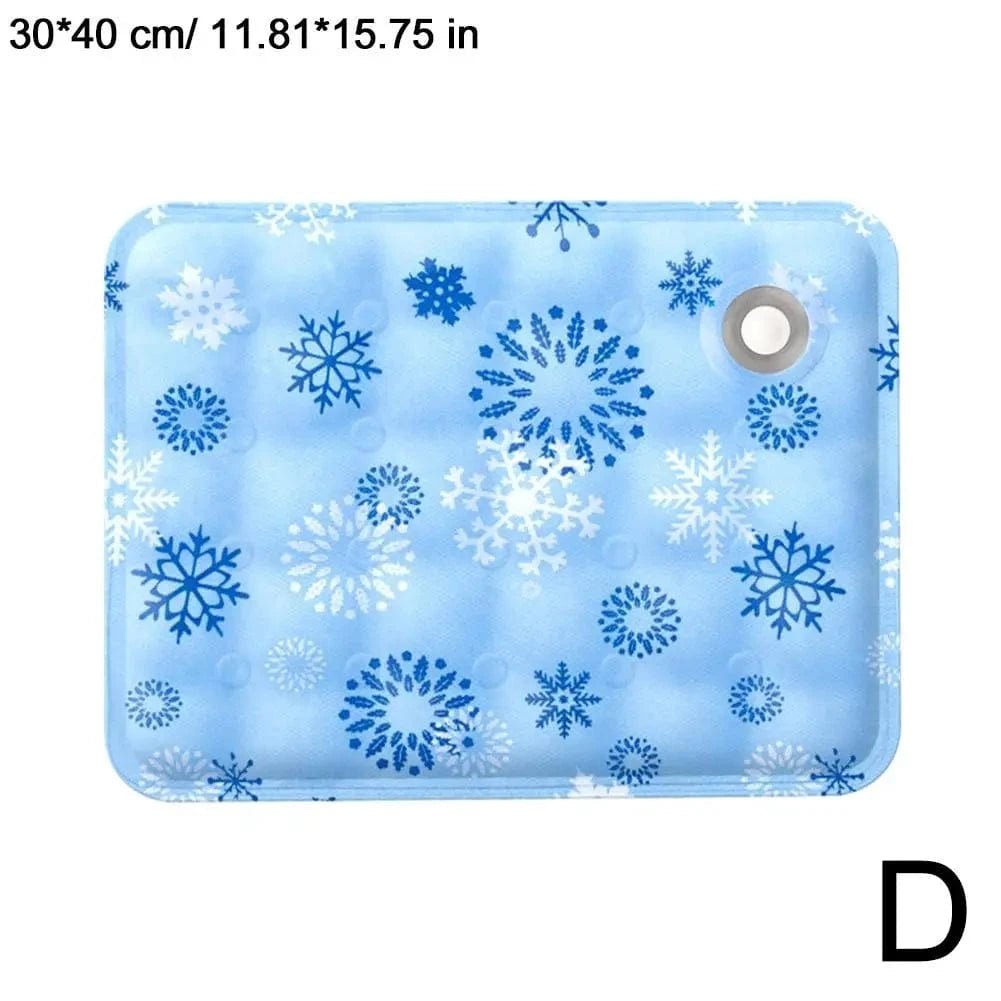 Dog Cooling Mat Summer Portable Pet Cool Pad Summer Ice Cool Comfort Water Durable Sofa Blanket For Small Medium Large Dogs Cats - PawfectCo