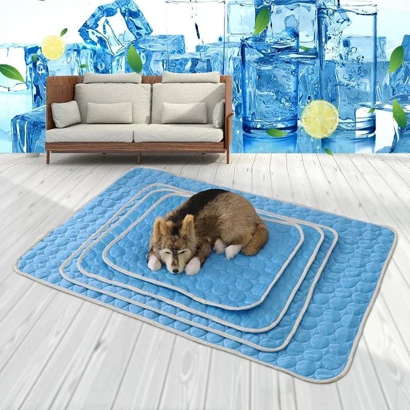 Dog Mat Cooling Summer Pad Mat For Dogs Cat Blanket Sofa Breathable Pet Dog Bed Summer Washable For Small Medium Large Dogs Car - PawfectCo