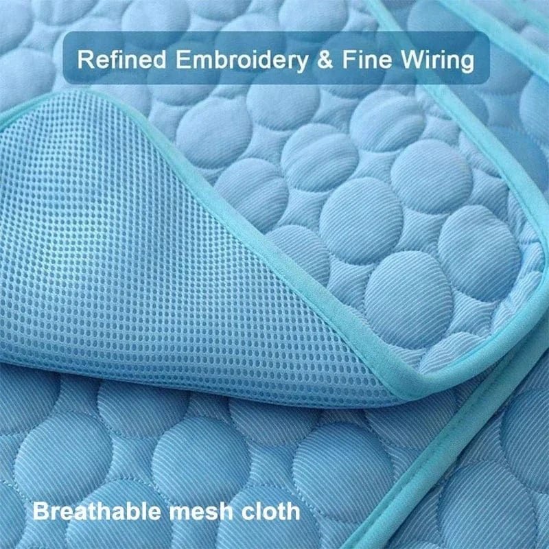 Dog Mat Cooling Summer Pad Mat For Dogs Cat Blanket Sofa Breathable Pet Dog Bed Summer Washable For Small Medium Large Dogs Car - PawfectCo