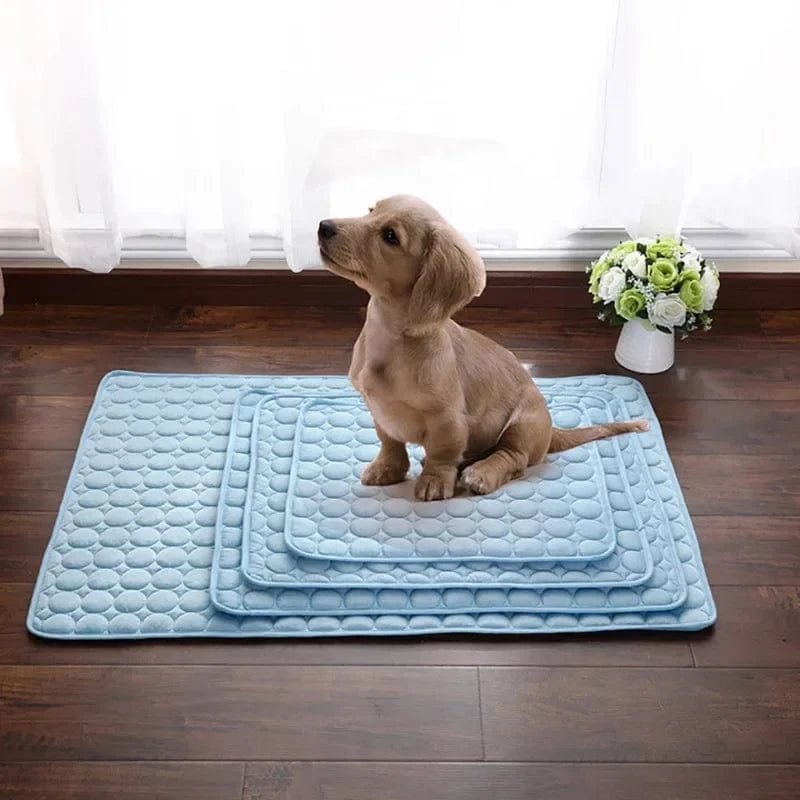 Dog Mat Cooling Summer Pad Mat For Dogs Cat Blanket Sofa Breathable Pet Dog Bed Summer Washable For Small Medium Large Dogs Car - PawfectCo