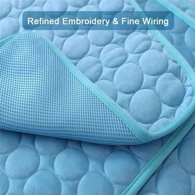 Dog Mat Cooling Summer Pad Mat For Dogs Cat Blanket Sofa Breathable Pet Dog Bed Summer Washable For Small Medium Large Dogs Car - PawfectCo