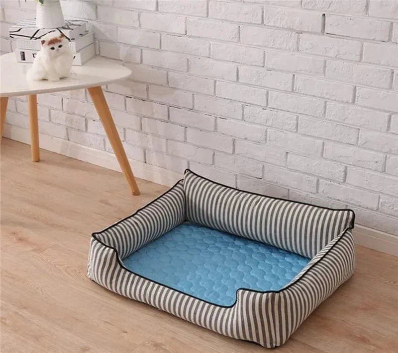 Dog Mat Cooling Summer Pad Mat For Dogs Cat Blanket Sofa Breathable Pet Dog Bed Summer Washable For Small Medium Large Dogs Car - PawfectCo