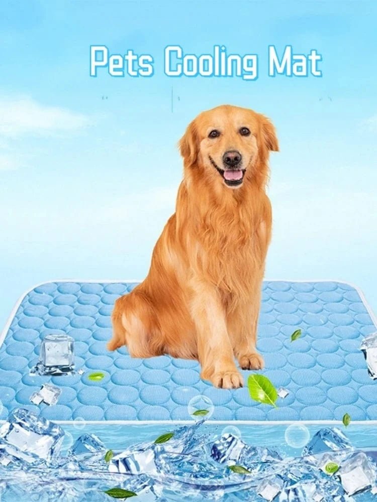 Dog Mat Cooling Summer Pad Mat For Dogs Cat Blanket Sofa Breathable Pet Dog Bed Summer Washable For Small Medium Large Dogs - PawfectCo