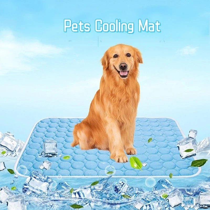 Dog Mat Cooling Summer Pad Mat For Dogs Cat Blanket Sofa Breathable Pet Dog Bed Summer Washable For Small Medium Large Dogs - PawfectCo