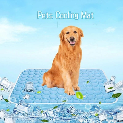 Dog Mat Cooling Summer Pad Mat For Dogs Cat Blanket Sofa Breathable Pet Dog Bed Summer Washable For Small Medium Large Dogs - PawfectCo