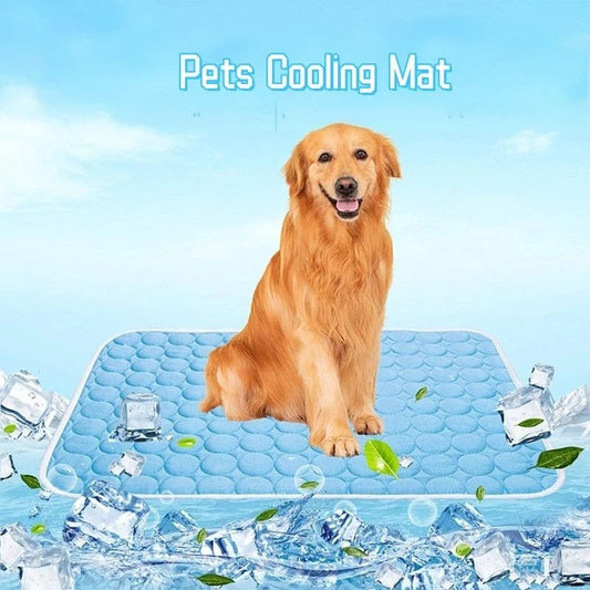 Dog Mat Cooling Summer Pad Mat For Dogs Cat Blanket Sofa Breathable Pet Dog Bed Summer Washable For Small Medium Large Dogs - PawfectCo