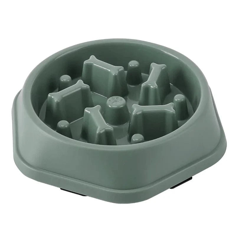 Dog Slow Feeder Bowl Anti - glutton Food Bowl for Dogs Slow Eating Dog Feeders Healthy Diet Pet Feeding Watering Supplies - PawfectCo
