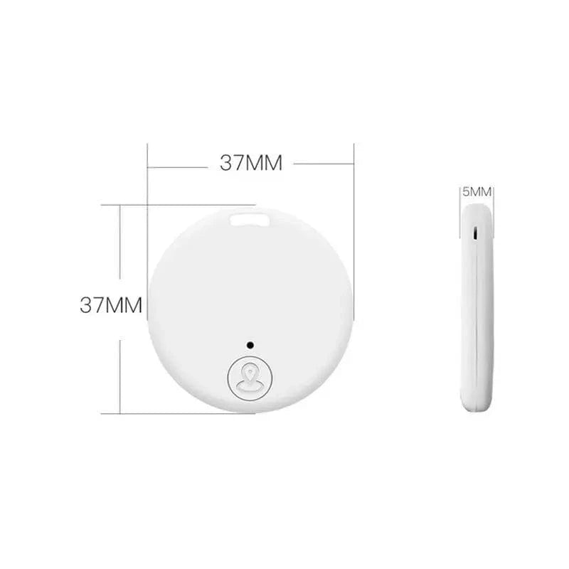 Mini GPS Locator AntiLost Alarm Wallet Keychain Smart Tag Bluetooth - Compatible Tracer Keychain Dog Pet Child Tracker Key Finder - PawfectCo