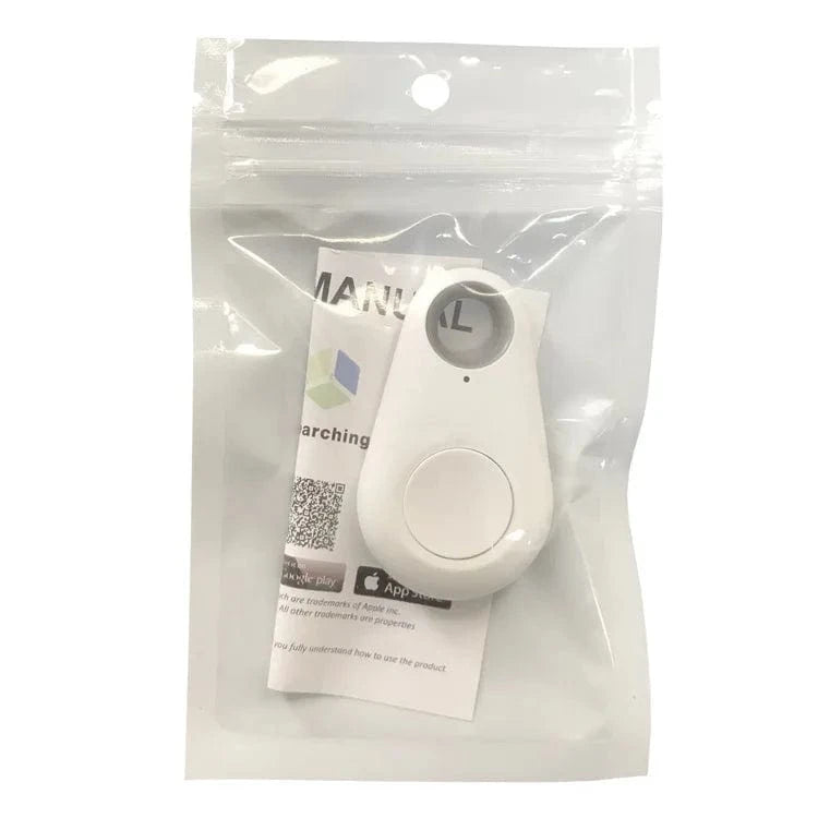 Mini GPS Locator AntiLost Alarm Wallet Keychain Smart Tag Bluetooth - Compatible Tracer Keychain Dog Pet Child Tracker Key Finder - PawfectCo