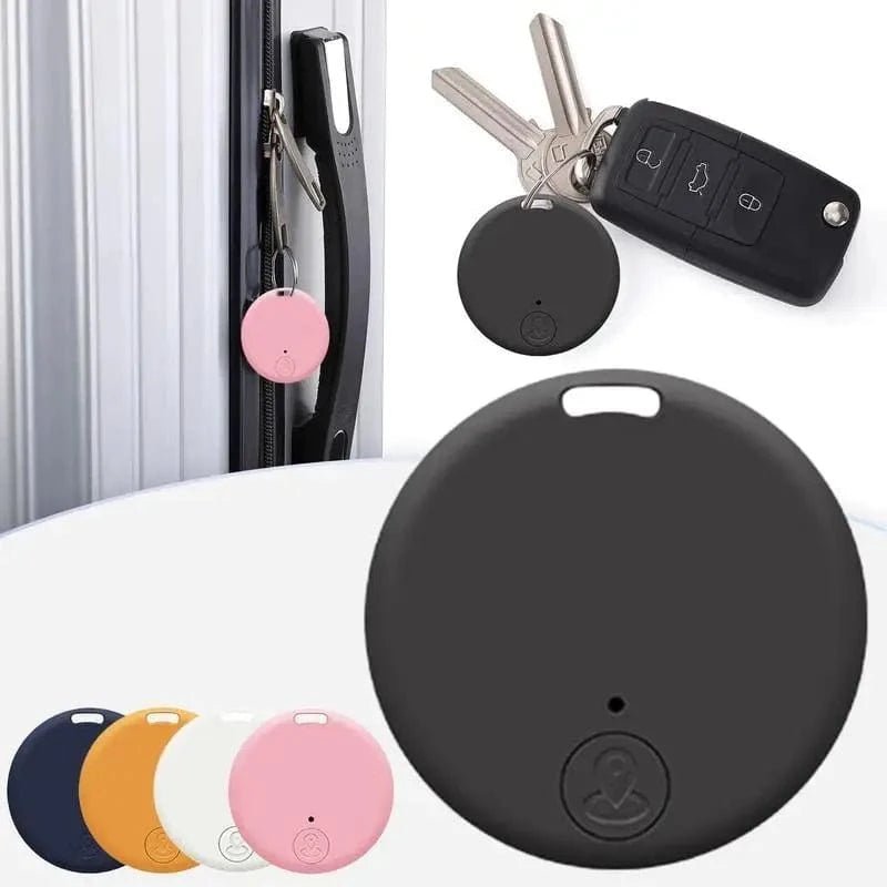 Mini GPS Locator AntiLost Alarm Wallet Keychain Smart Tag Bluetooth - Compatible Tracer Keychain Dog Pet Child Tracker Key Finder - PawfectCo