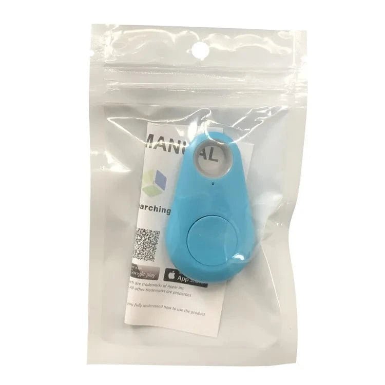 Mini GPS Locator AntiLost Alarm Wallet Keychain Smart Tag Bluetooth - Compatible Tracer Keychain Dog Pet Child Tracker Key Finder - PawfectCo