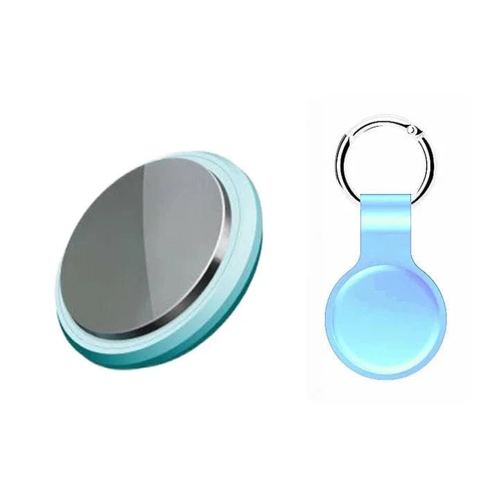 Mini GPS Locator AntiLost Alarm Wallet Keychain Smart Tag Bluetooth - Compatible Tracer Keychain Dog Pet Child Tracker Key Finder - PawfectCo