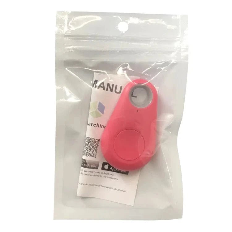 Mini GPS Locator AntiLost Alarm Wallet Keychain Smart Tag Bluetooth - Compatible Tracer Keychain Dog Pet Child Tracker Key Finder - PawfectCo