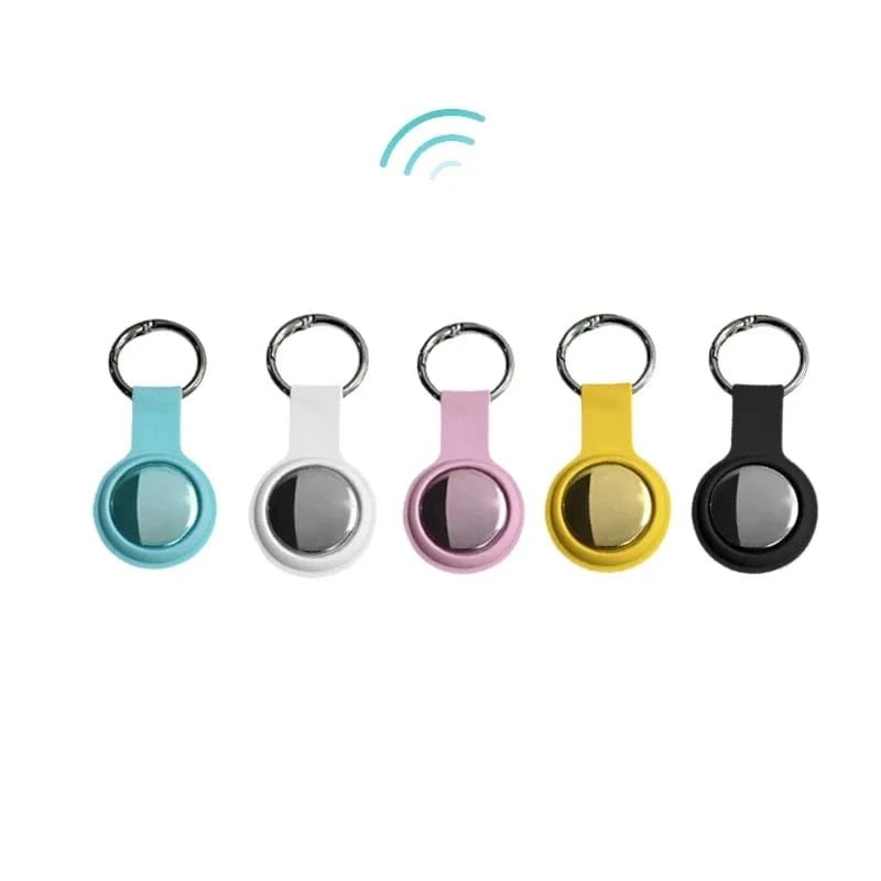 Mini GPS Locator AntiLost Alarm Wallet Keychain Smart Tag Bluetooth - Compatible Tracer Keychain Dog Pet Child Tracker Key Finder - PawfectCo