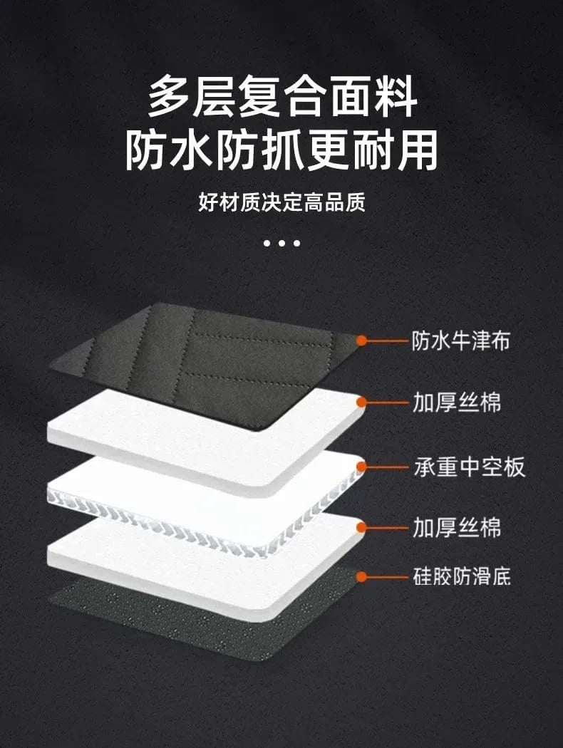 Pet Car Pad Load - bearing Car Pet Mat Dog Travel Hammock Rear Seat Pad Bed - PawfectCo
