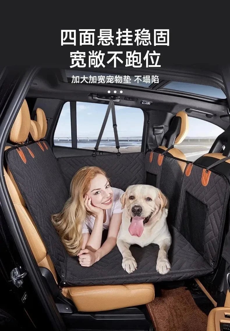 Pet Car Pad Load - bearing Car Pet Mat Dog Travel Hammock Rear Seat Pad Bed - PawfectCo