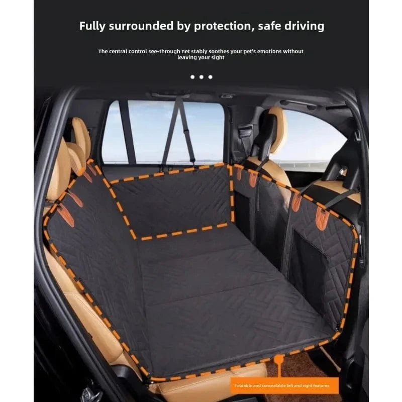 Pet Car Pad Load - bearing Car Pet Mat Dog Travel Hammock Rear Seat Pad Bed - PawfectCo