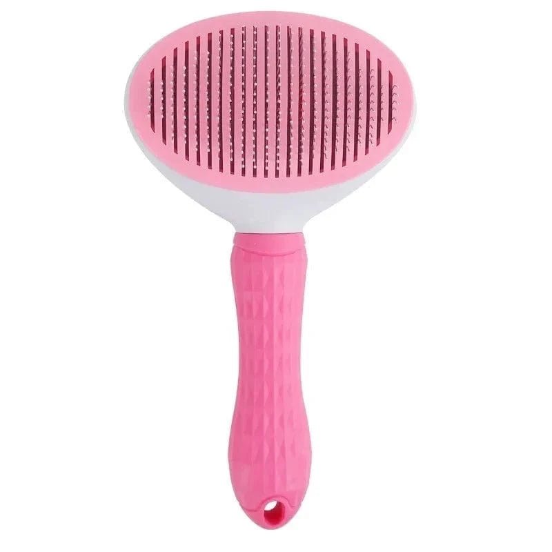 Pet Dog Brush Cat Comb Self Cleaning Pet Hair Remover Brush For Dogs Cats Grooming Tools Pets Dematting Comb Dogs Accessories - PawfectCo