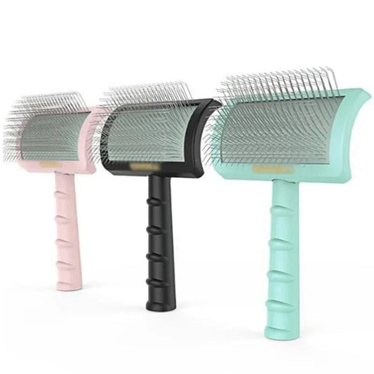 Pet Grooming Comb Shedding Hair Remove Needle Brush Slicker Massage Tool Large Dog Cat Pet Supplies Accessories - PawfectCo