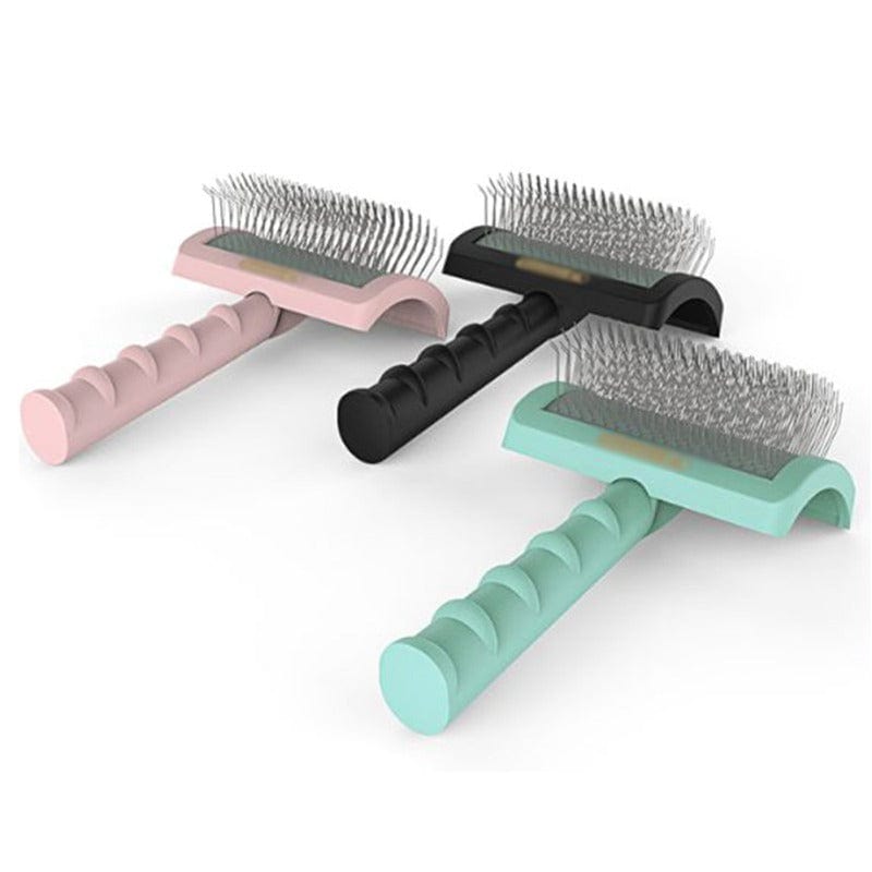 Pet Grooming Comb Shedding Hair Remove Needle Brush Slicker Massage Tool Large Dog Cat Pet Supplies Accessories - PawfectCo