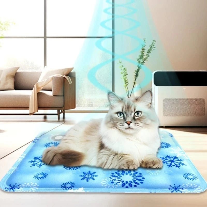 Pet Ice Pad Summer Dog Cooler Pad Breathable Cat Cooling Ice Pad Large Dog Sleeping Pet Ice Pad Sleeping Pad Summer Cooling Pad - PawfectCo
