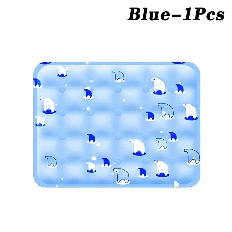 Pet Ice Pad Summer Dog Cooler Pad Breathable Cat Cooling Ice Pad Large Dog Sleeping Pet Ice Pad Sleeping Pad Summer Cooling Pad - PawfectCo