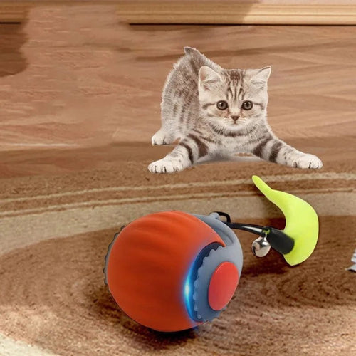 Pet smart cat ball cat toy ball electric cat toy self - exciting boredom ball safe bite - resistant pet toy - PawfectCo