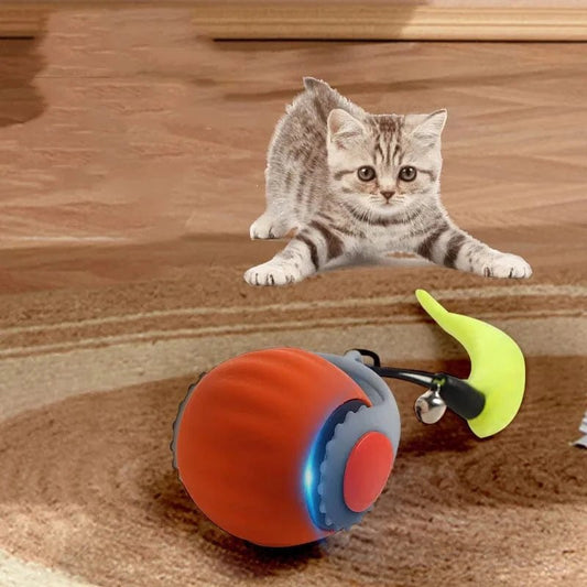 Pet smart cat ball cat toy ball electric cat toy self - exciting boredom ball safe bite - resistant pet toy - PawfectCo