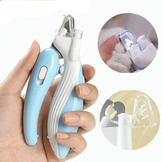 Professional Pet Nail Clippers with Led Light Pet Claw Grooming Scissors for Dogs Cats Small Animals Paw Nail Trimmer Pet Supply - PawfectCo