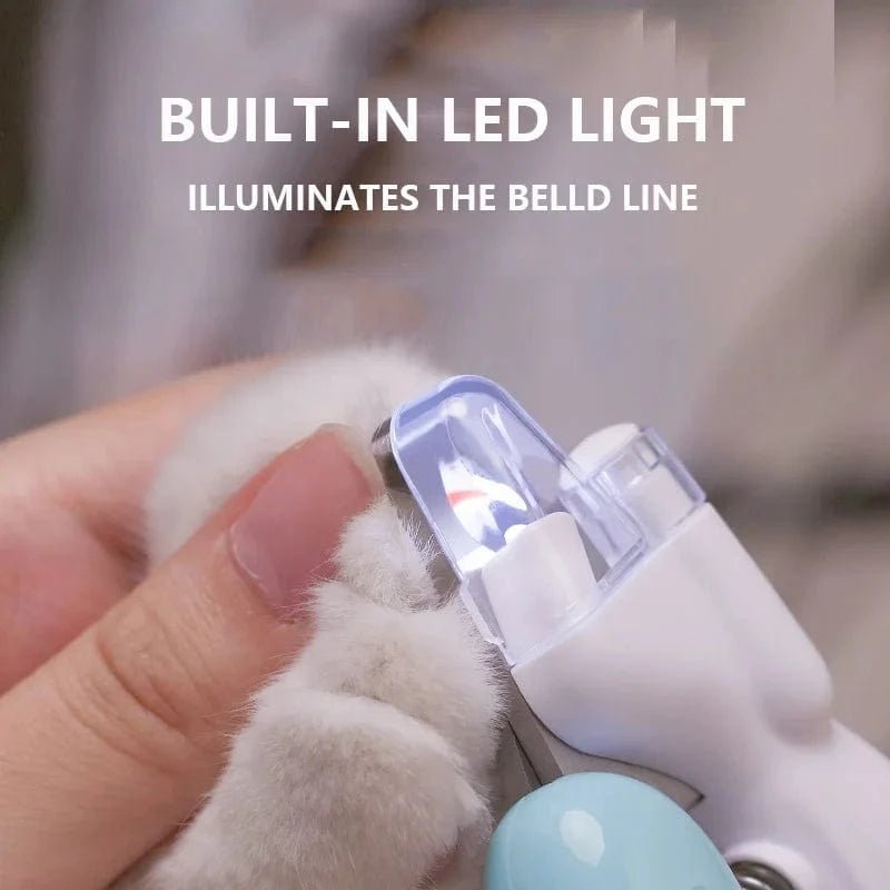 Professional Pet Nail Clippers with Led Light Pet Claw Grooming Scissors for Dogs Cats Small Animals Paw Nail Trimmer Pet Supply - PawfectCo