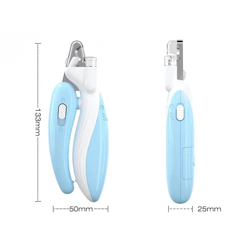Professional Pet Nail Clippers with Led Light Pet Claw Grooming Scissors for Dogs Cats Small Animals Paw Nail Trimmer Pet Supply - PawfectCo