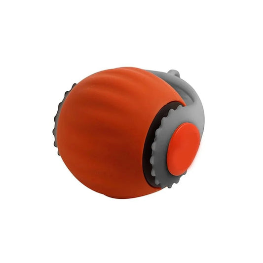 Silicone Smart Cat Toy Automatic Fast Rolling Cat Teasing Ball Toy with Faux Tail USB Rechargeable Self Moving Balls Toy - PawfectCo