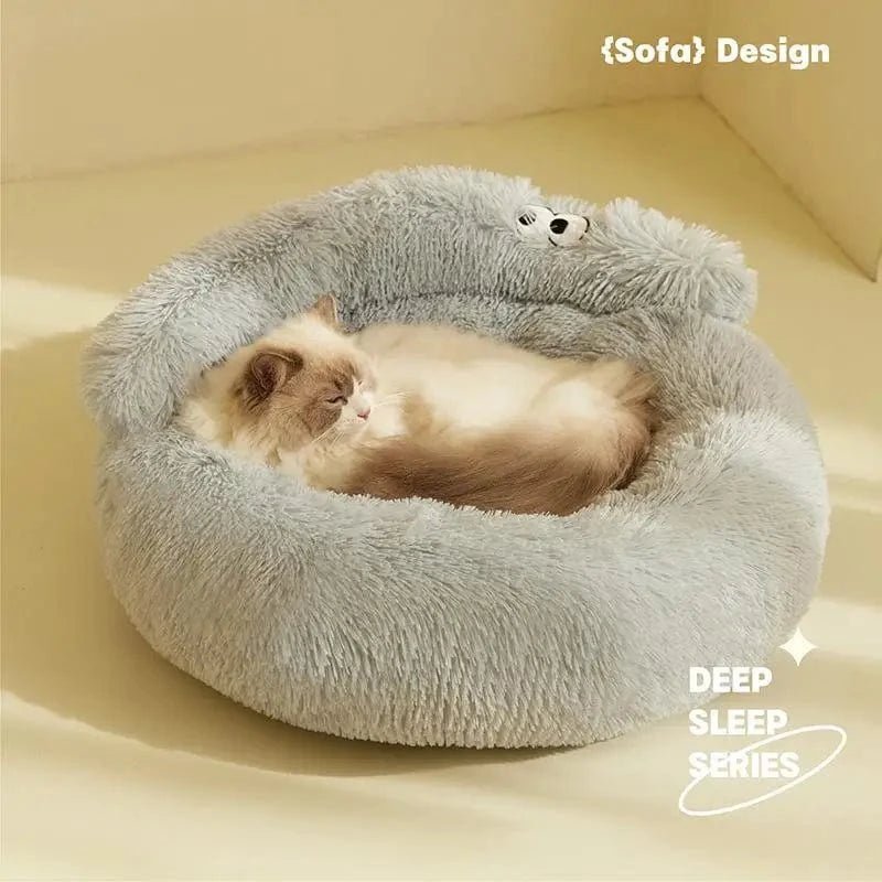 Super Cat Bed Warm Sleeping Cat Nest Soft Long Plush Best Pet Dog Bed for Dogs Basket Cushion Cat Bed Cat Mat Animals Sleeping - PawfectCo