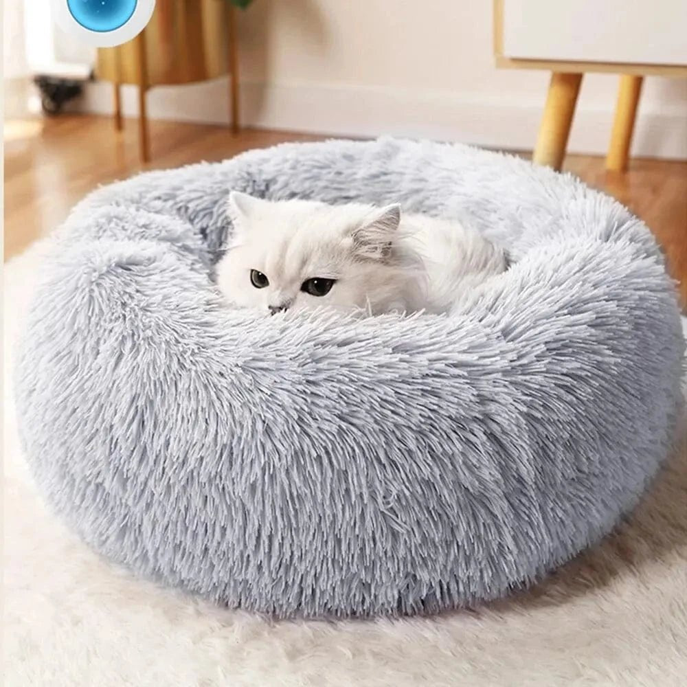 Super Cat Bed Warm Sleeping Cat Nest Soft Long Plush Best Pet Dog Bed for Dogs Basket Cushion Cat Bed Cat Mat Animals Sleeping - PawfectCo