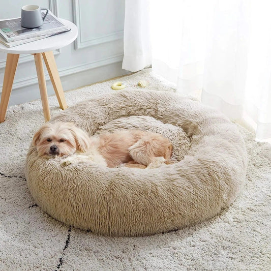 Super Cat Bed Warm Sleeping Cat Nest Soft Long Plush Best Pet Dog Bed for Dogs Basket Cushion Cat Bed Cat Mat Animals Sleeping - PawfectCo