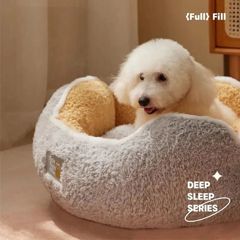 Super Cat Bed Warm Sleeping Cat Nest Soft Long Plush Best Pet Dog Bed for Dogs Basket Cushion Cat Bed Cat Mat Animals Sleeping - PawfectCo