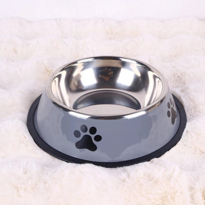 1PC Stainless Steel Pet Bowl Cat Bowl Dog Food Bowl Multi - Specification Anti - fall Food Bowl Food Bowl Feeding Pet Supplies - PawfectCo