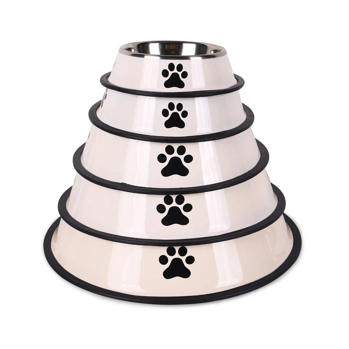 1PC Stainless Steel Pet Bowl Cat Bowl Dog Food Bowl Multi - Specification Anti - fall Food Bowl Food Bowl Feeding Pet Supplies - PawfectCo