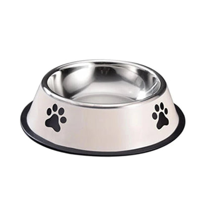 1PC Stainless Steel Pet Bowl Cat Bowl Dog Food Bowl Multi - Specification Anti - fall Food Bowl Food Bowl Feeding Pet Supplies - PawfectCo